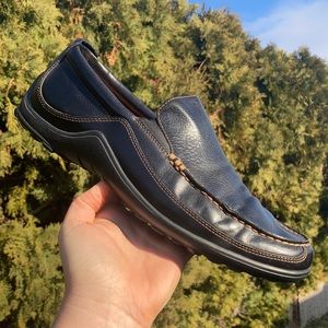 Cole Haan Men's Tucker Venetian Black Leather Loafers Size 8.5M
